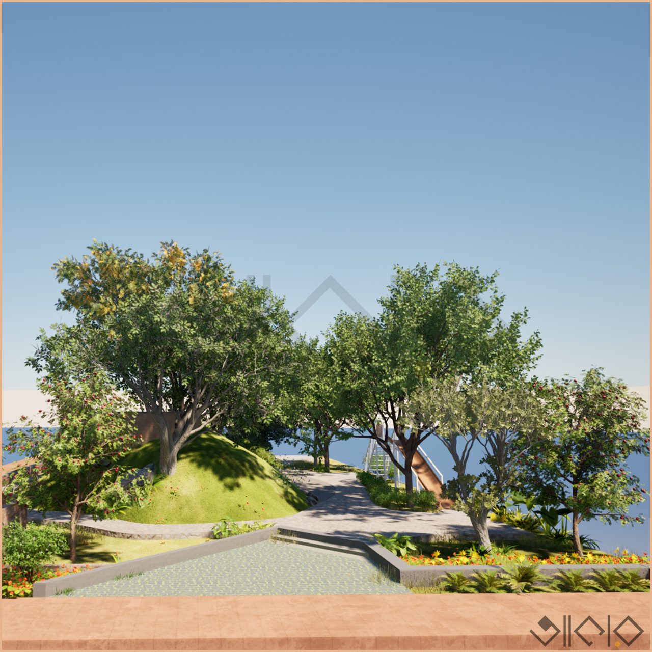 Hilly Landscape — landscape design by Studio Akaar, Dhaka, Bangladesh (2 of 5)
