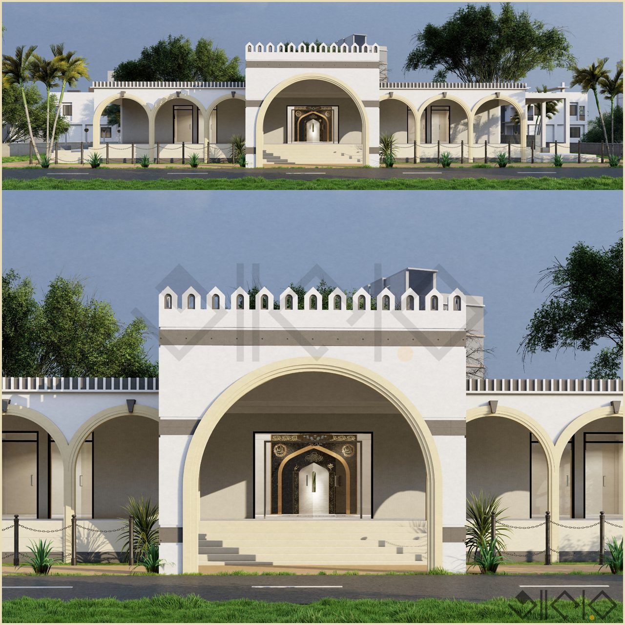 Jessore Jam-e Mosque — institutional design by Studio Akaar, Dhaka, Bangladesh (1 of 1)