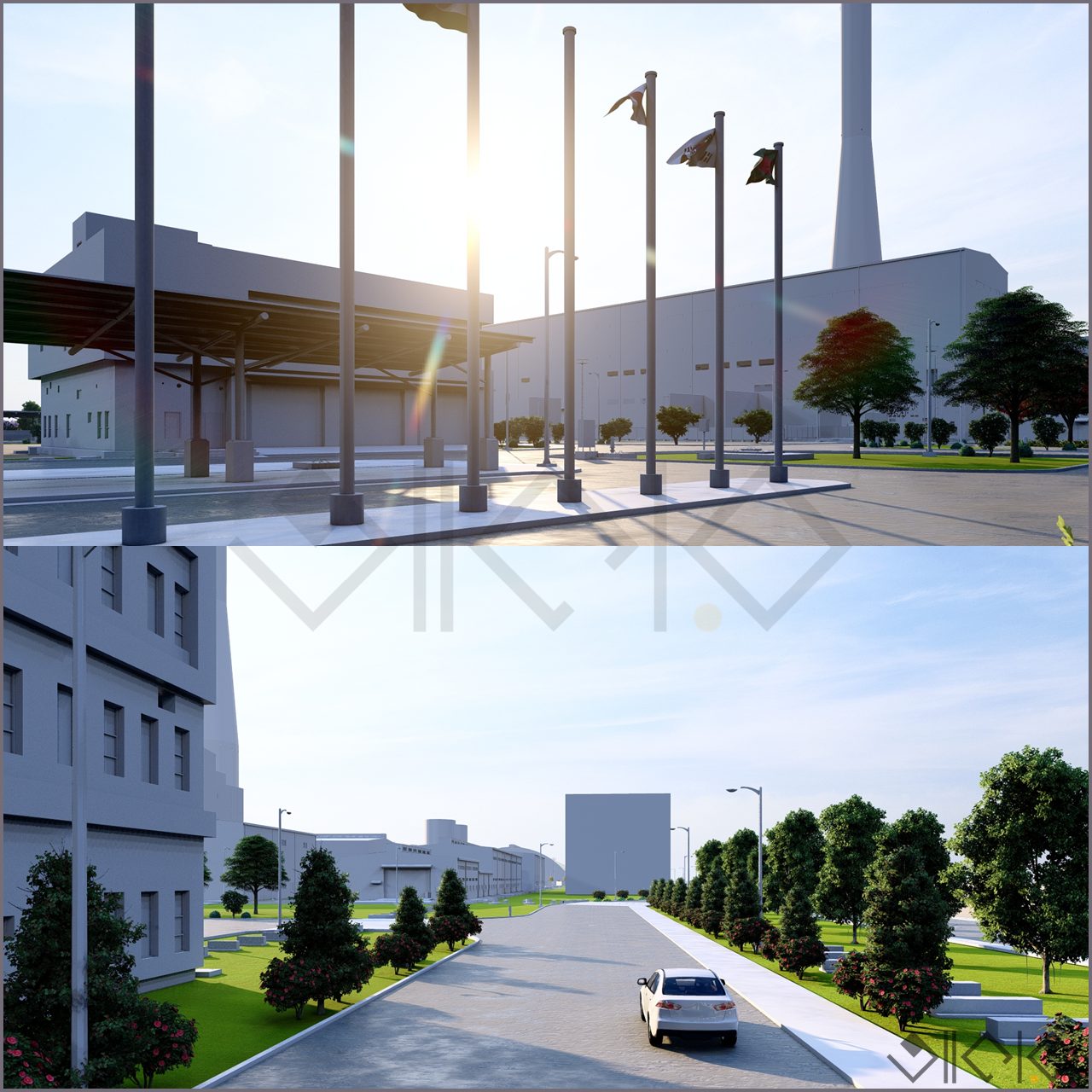 MTb 1200 MW powerplant — landscape design by Studio Akaar, Dhaka, Bangladesh (3 of 6)