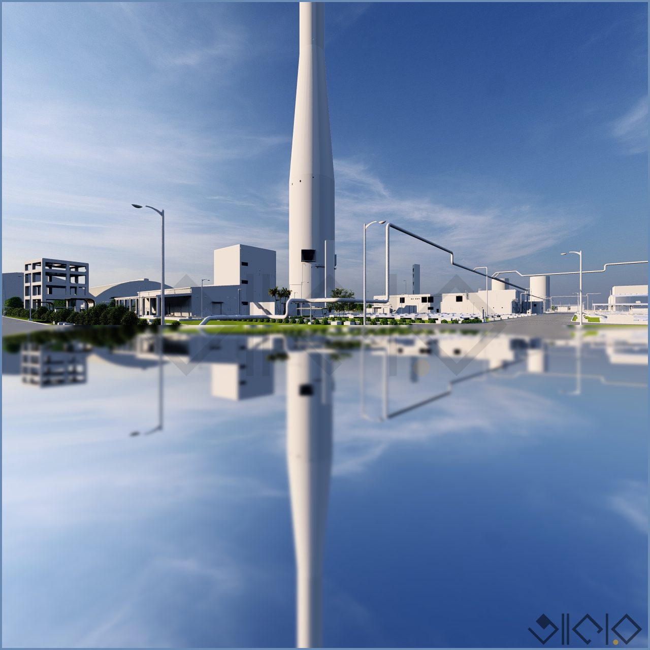 MTb 1200 MW powerplant — landscape design by Studio Akaar, Dhaka, Bangladesh (4 of 6)