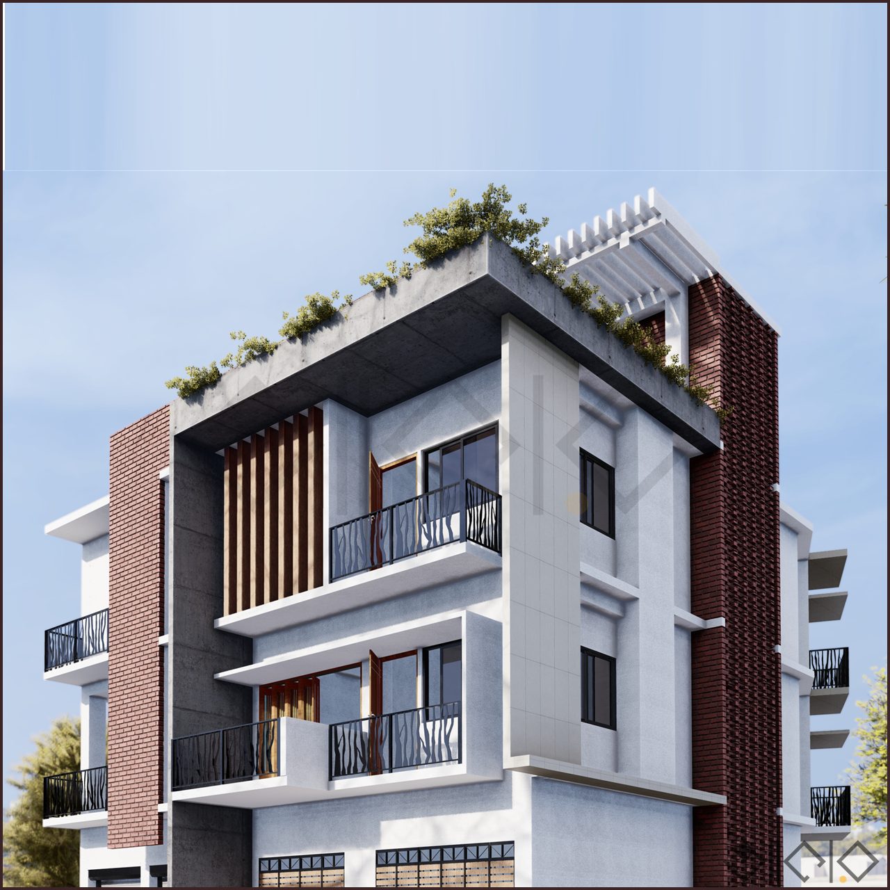 Nihan's Residence — residential building by Studio Akaar, Dhaka, Bangladesh (1 of 3)