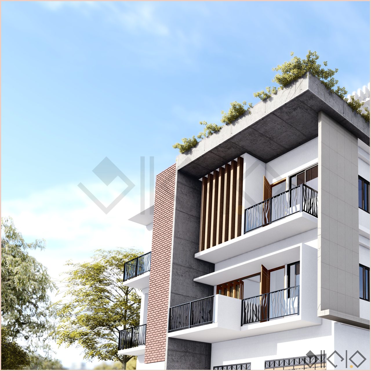 Nihan's Residence — residential building by Studio Akaar, Dhaka, Bangladesh (2 of 3)