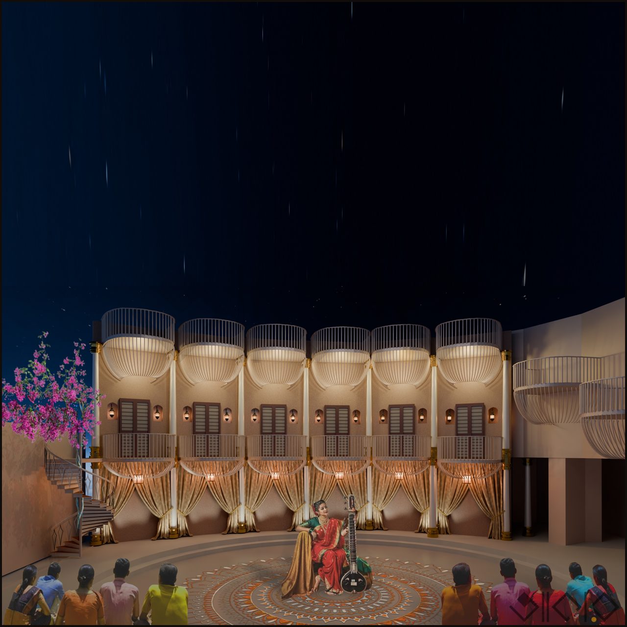 Shilpokala — set design by Studio Akaar, Dhaka, Bangladesh (1 of 1)