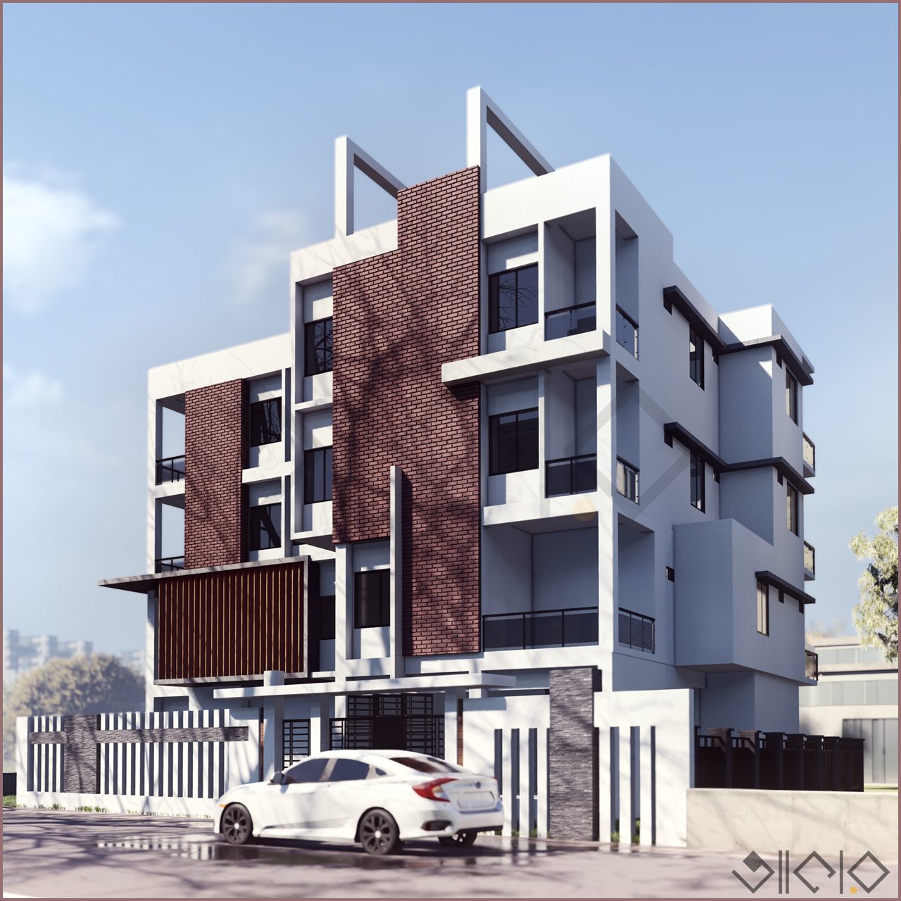 Shwapno — residential building by Studio Akaar, Dhaka, Bangladesh (1 of 2)
