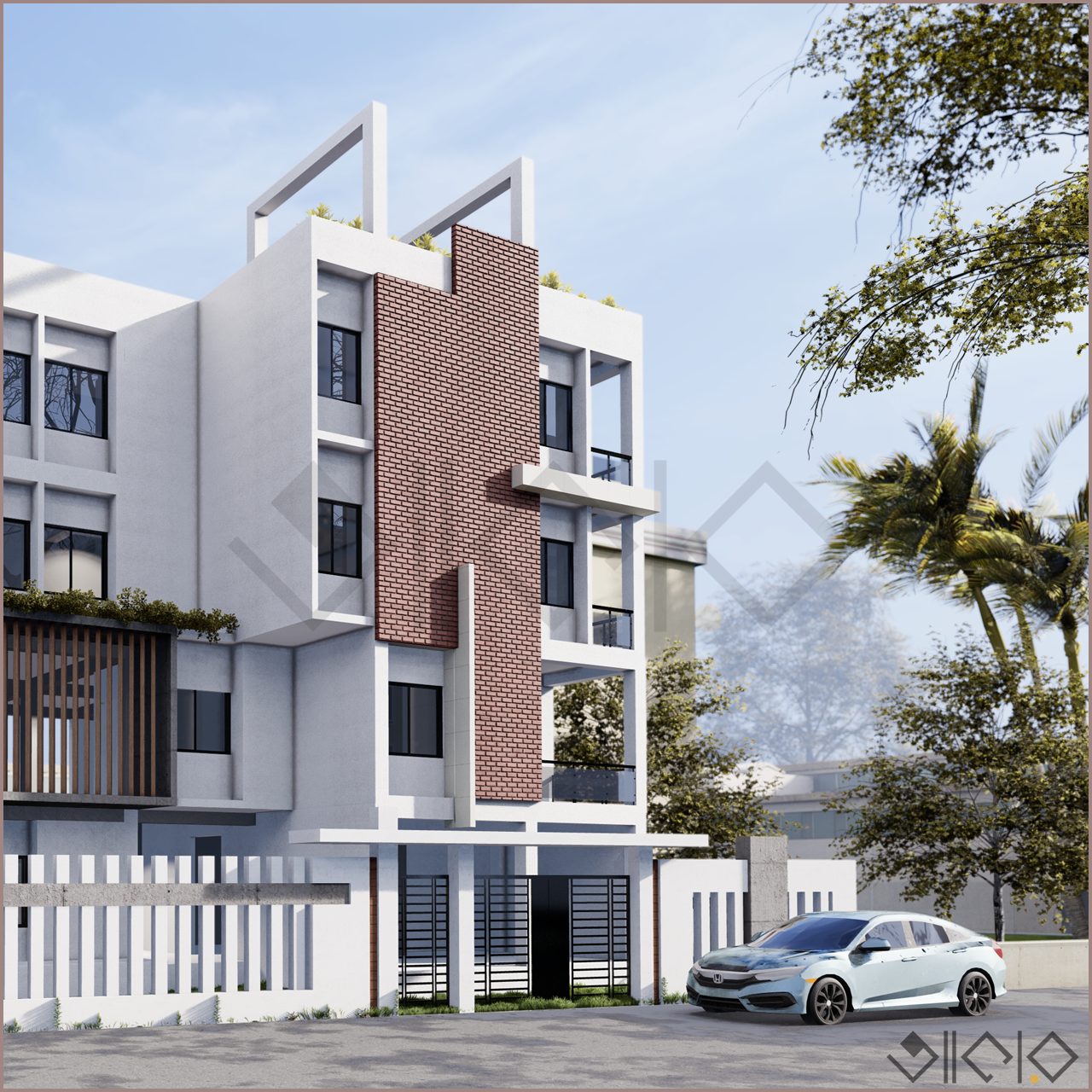Shwapno — residential building by Studio Akaar, Dhaka, Bangladesh (2 of 2)