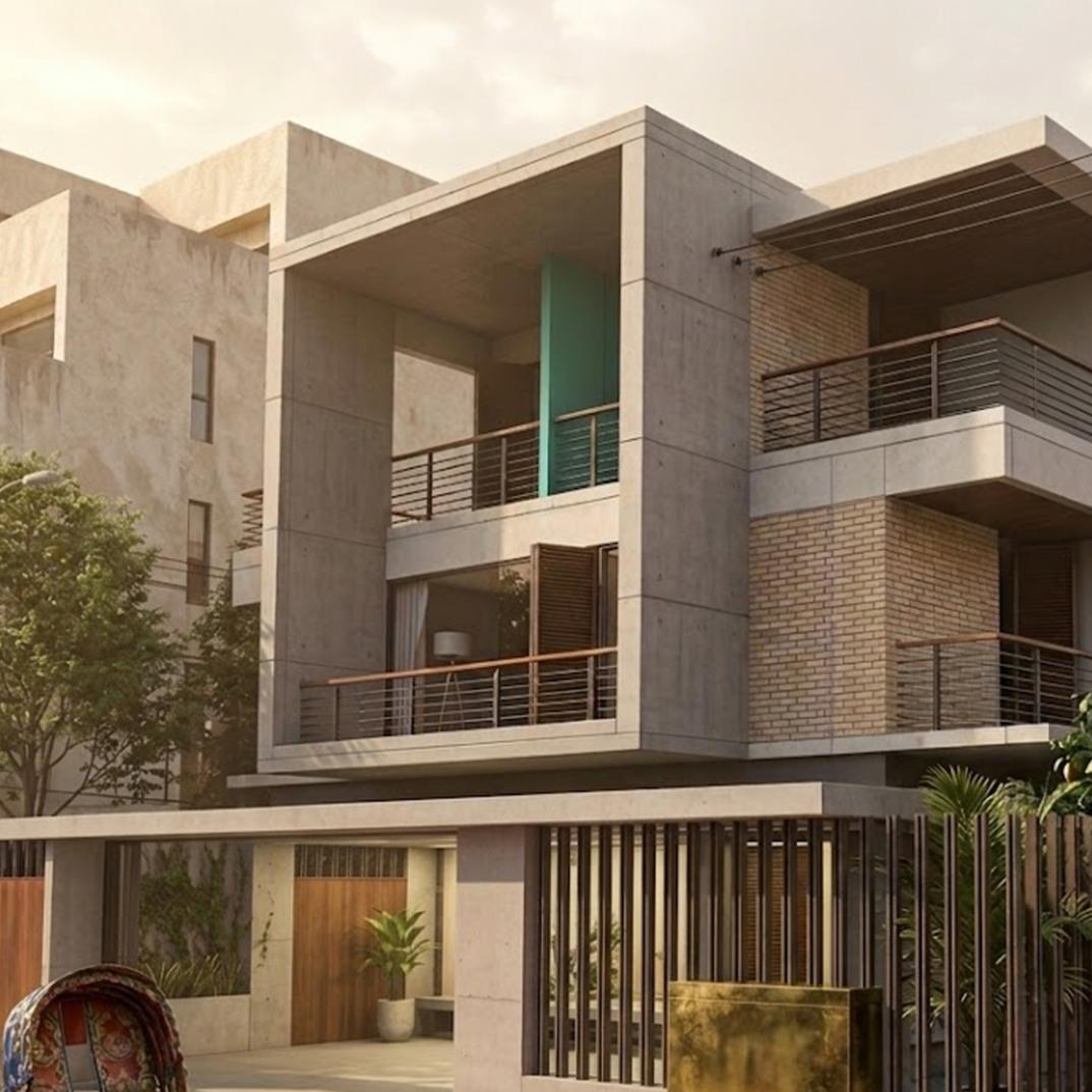Building designed by Studio Akaar, Dhaka, Bangladesh
